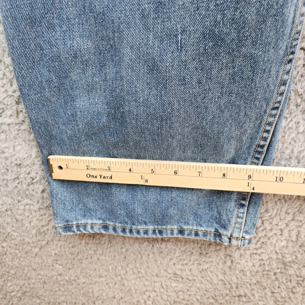 Levis 505 Jeans Men's 46X30‎ (fits 43x30) Blue 100% Straight Fit Medium Wash
